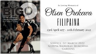 Funeral  Olsen Filipaina [upl. by Aihtekal]