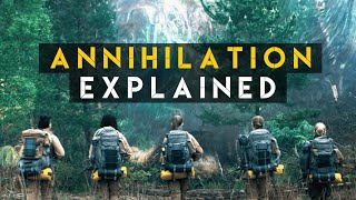 ANNIHILATION 2018 EXPLAINED Movie Analysis  SciFi Horror [upl. by Lulita277]