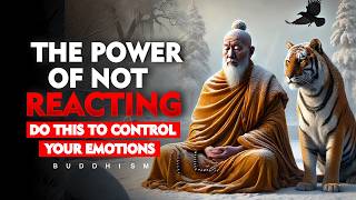 Power of Not Reacting  How to Control Your Emotions  Buddhism [upl. by Nylanej948]