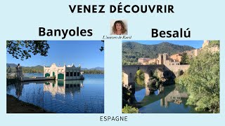 Espagne  Découvrir Besalú et Banyoles [upl. by Kassandra]