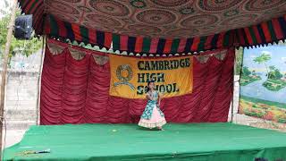 Vachinde  Fida  Dance performance by Vagdevi  Cambridge high school  Tirupati [upl. by Bald]