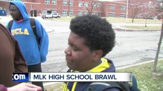 Students arrested after brawl at MLK High School [upl. by Strade]