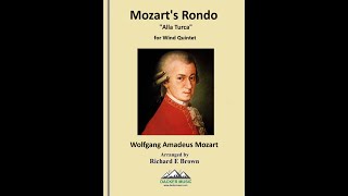 Mozarts Rondo  Wind Quintet [upl. by Sicnarf]