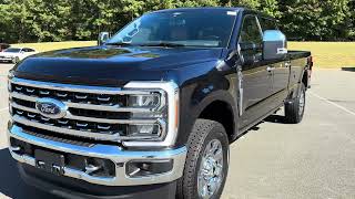 Working in Luxury 2024 F350 Lariat Diesel with Lariat Ultimate Package Boyd Brothers Ford NC [upl. by Ayet651]