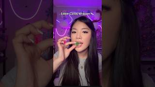 Edible Candy Wrapper 🍬 asmr shorts [upl. by Meier]