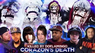 Corazons Death  Doflamingo Kill Corazon  Reaction Mashup [upl. by Odnalref]