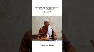 One Good Quran Recitation From Every Country  Indonesia Surah ArRahman Reciter Zain Abu Kautsar [upl. by Berriman]