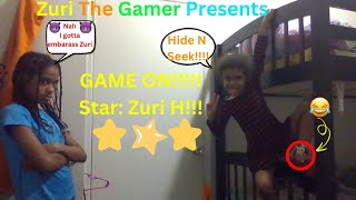 Zuri Plays Hide N Seek youtubeplayables funny zurihudson MusicalGamers7 [upl. by Ahsehyt]