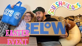 EASTER SQUISHMALLOW 2023 FIVE BELOW EVENT [upl. by Carley]