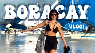 Boracay Vlog New Food  Cafe Spots  Laureen Uy [upl. by Ahsikrats]