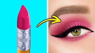 Clever Beauty Hacks And Makeup Tips To Change Your Routine [upl. by Aynodal]