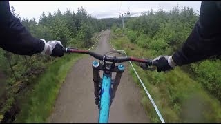 Downhill MTB GoPro footage through Scottish Highlands [upl. by Ysteb]