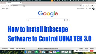 How to Install Inkscape Software to Control UUNA TEK 30 on Windows [upl. by Benisch]