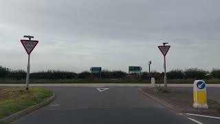 dashcam Burbage to South Kilworth October 8th 2023 video 1 [upl. by Nnylecoj]