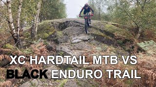 XC Hardtail VS BLACK Enduro Trail  Trek Procaliber 98 [upl. by Artemus]