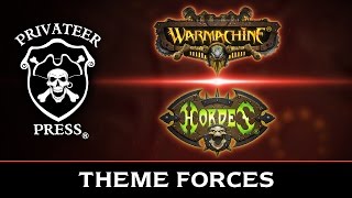 Theme Forces  WARMACHINE amp HORDES [upl. by Rattray557]