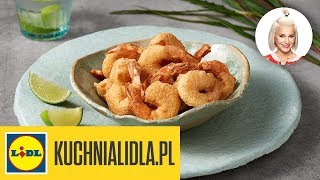 KREWETKI W TEMPURZE 🍤  Daria Ładocha amp Kuchnia Lidla [upl. by Yv280]