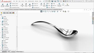 Advanced Surface Modeling  SolidWorks Tutorial [upl. by Hahn]