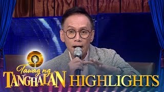 Rey Valeras take on being in love  Tawag ng Tanghalan [upl. by Naujal621]