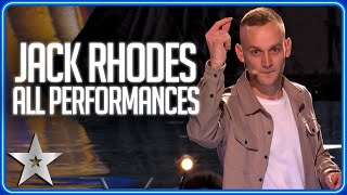 All of Jack Rhodes magical performances  Britains Got Talent [upl. by Alasdair52]