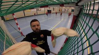 GoPro Futsal saves field goalie [upl. by Mendoza]