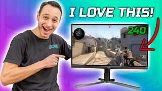 An Unbelievable 240Hz Gaming Monitor AOC 25G3ZM Review Flat 1080p VA [upl. by Tebzil]