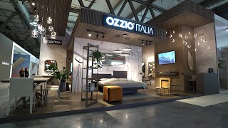 Salone del Mobile 2023  Ozzio Italia  Milan  Contemporary italian design furniture [upl. by Napra]