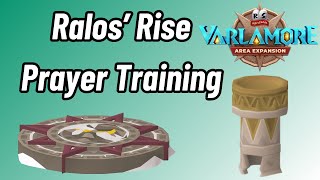 Ralos Rise in Varlamore  New AFK Prayer  Mining Method OSRS [upl. by Lucine797]