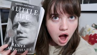 i read A Little Life a reading vlog [upl. by Jadwiga604]