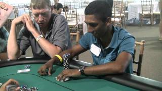 Foxwoods Free Play Poker Tournament at Saratoga Race Course [upl. by Noby]