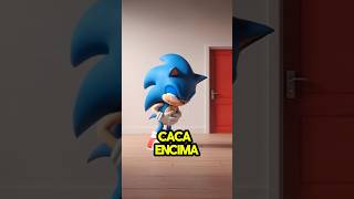 SONIC tiene que ir al WC 🚽 shorts [upl. by Eybbob]