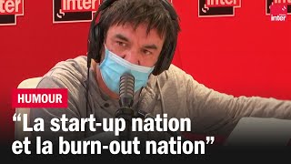 La startup nation et la burnout nation  La chronique de Thomas VDB [upl. by Dole797]