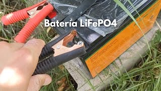 Bomba de agua y Batería LiFePO4 12V [upl. by Aihsetan]