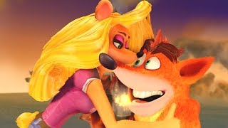 Crash Bandicoot  All Bosses  Cutscenes N Sane Trilogy [upl. by Notsuoh561]