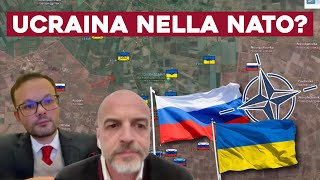 PERCHÉ LUCRAINA NON PUÒ ENTRARE nella NATO ANALISI con AMEDEO MADDALUNO e C TINAZZI [upl. by Ebanreb]