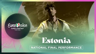 STEFAN  Hope  Estonia 🇪🇪  National Final Performance  Eurovision 2022 [upl. by Acinorej]