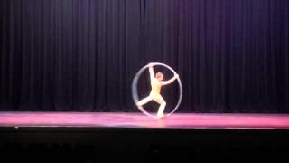 2014 Georgia Tech Talent Show  Cyr Wheel [upl. by Forward]