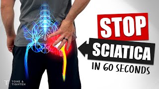 Eliminate Sciatic Nerve Pain FAST  60Second Sciatica Relief [upl. by Ecar]