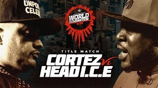 KOTD  Head ICE vs Cortez Title Match  WD7 [upl. by Adanama878]