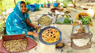 सिलबट्टे पर पिसे चने के सत्तू से बना ये पराठा जब नाश्ते में सुबह सुबह चाय के साथ मिल जाये तो मजा आये [upl. by Yuh]