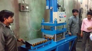 HydroPneumatic Press for Blister Sealing and Cutting [upl. by Aicinat]