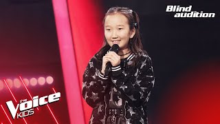 GegeelenT quotFlashlightquot  Blind Audition  The Voice Kids Mongolia 2024 [upl. by Aleemaj862]