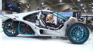 Campagna T REX Electric Prototype  Walkaround  2018 Montreal EV Show [upl. by Sseb]