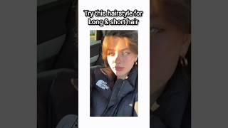 Try this hairstyle for short amp long hair trending hairstyle explore hair hairtutorial shorts [upl. by Itch726]