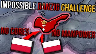 Secret Impossible Nation of Danzig Hearts of Iron 4 [upl. by Laemaj]