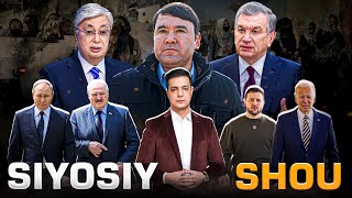 SIYOSIY SHOU XAVOTIRDAGI ZELENSKIY URUSHGA KO’NMAGAN LUKASHENKO KETAYOTGAN KUSHERBOYEV [upl. by Konstance]