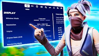 The BEST Fortnite Settings for Chapter 5 Guide Increase FPS Reduce Input Delay [upl. by Doss]