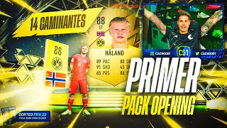 MI PRIMER PACK OPENING DE FIFA 22 ES UNA LOCURA [upl. by Janet]