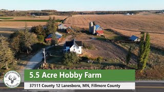 55 Acre Hobby Farm  Fillmore County Minnesota [upl. by Anaik]