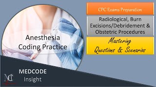 Anesthesia CPT practice questions [upl. by Chiaki247]